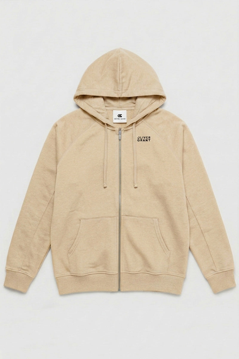 AUDREY zip-up hoodie