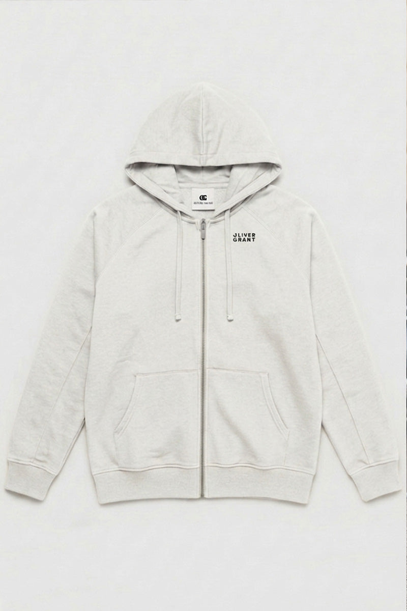 AUDREY zip-up hoodie