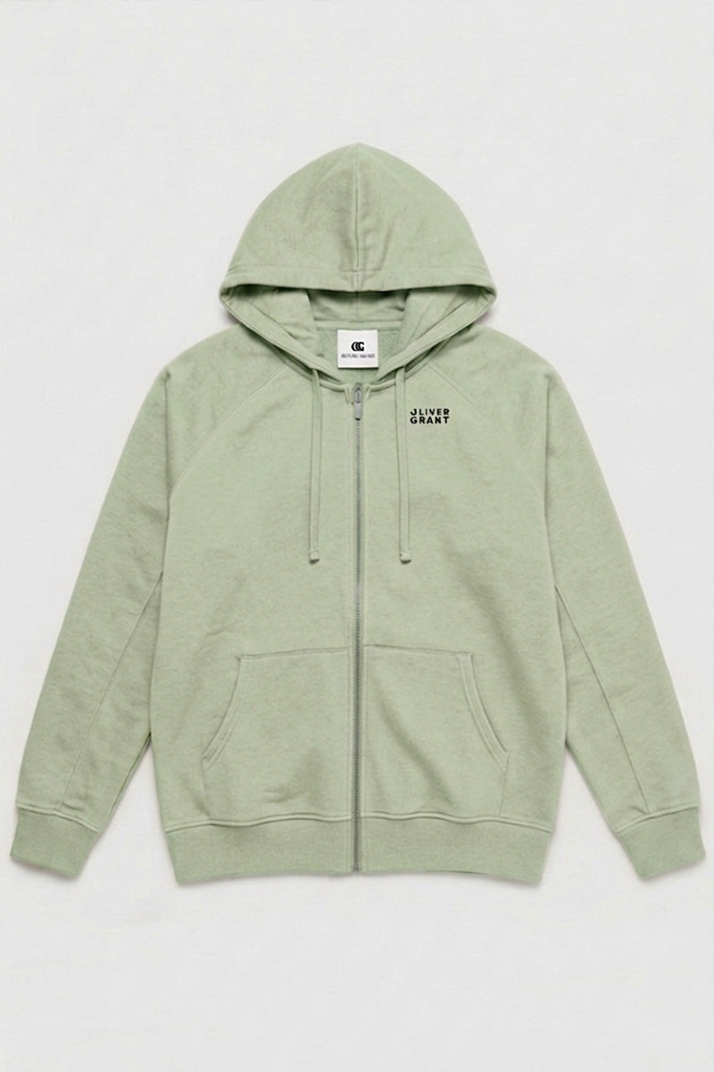 AUDREY zip-up hoodie