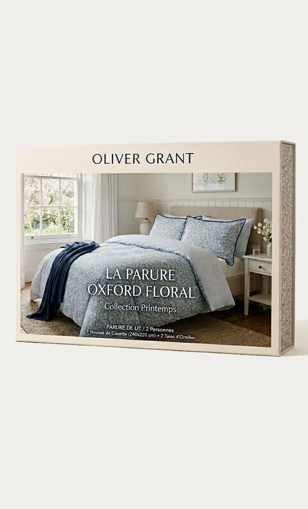 Parure de lit Oxford floral
