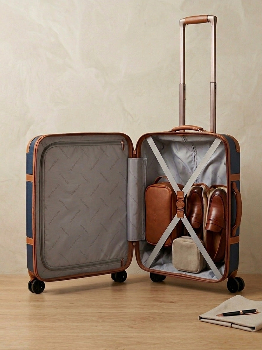 VALISE RIGIDE DETAILS CUIR
